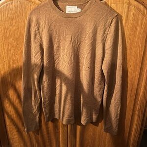 Topman Men’s tan Long Sleeve Sweater